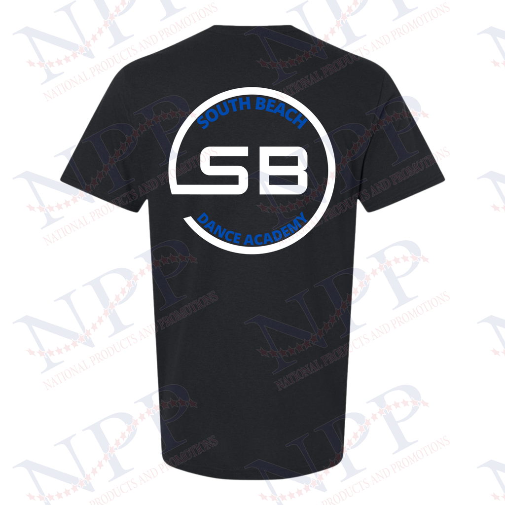 South Beach Dance Academy Youth Black T-Shirt