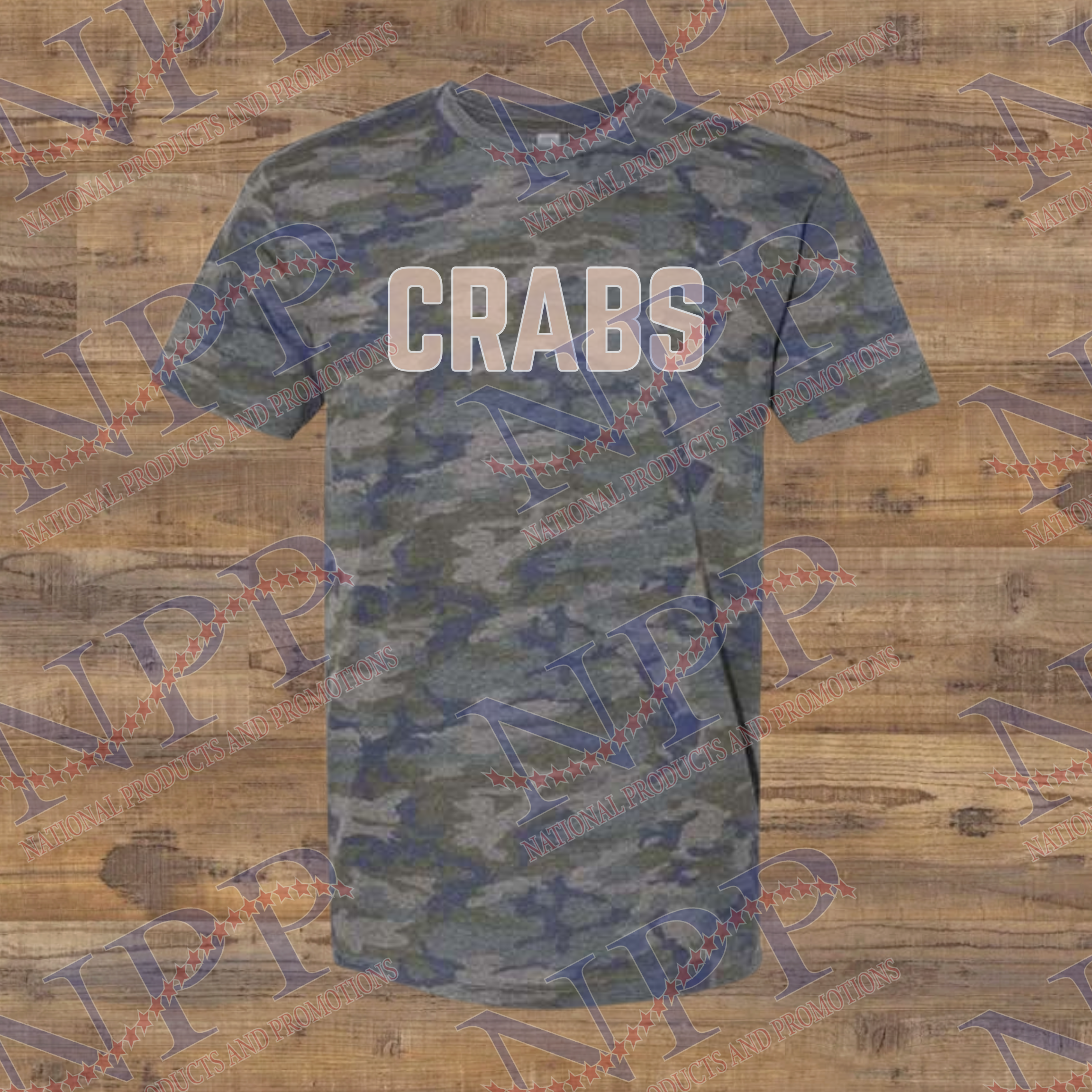 Washed Out Camouflage Team - Crabs