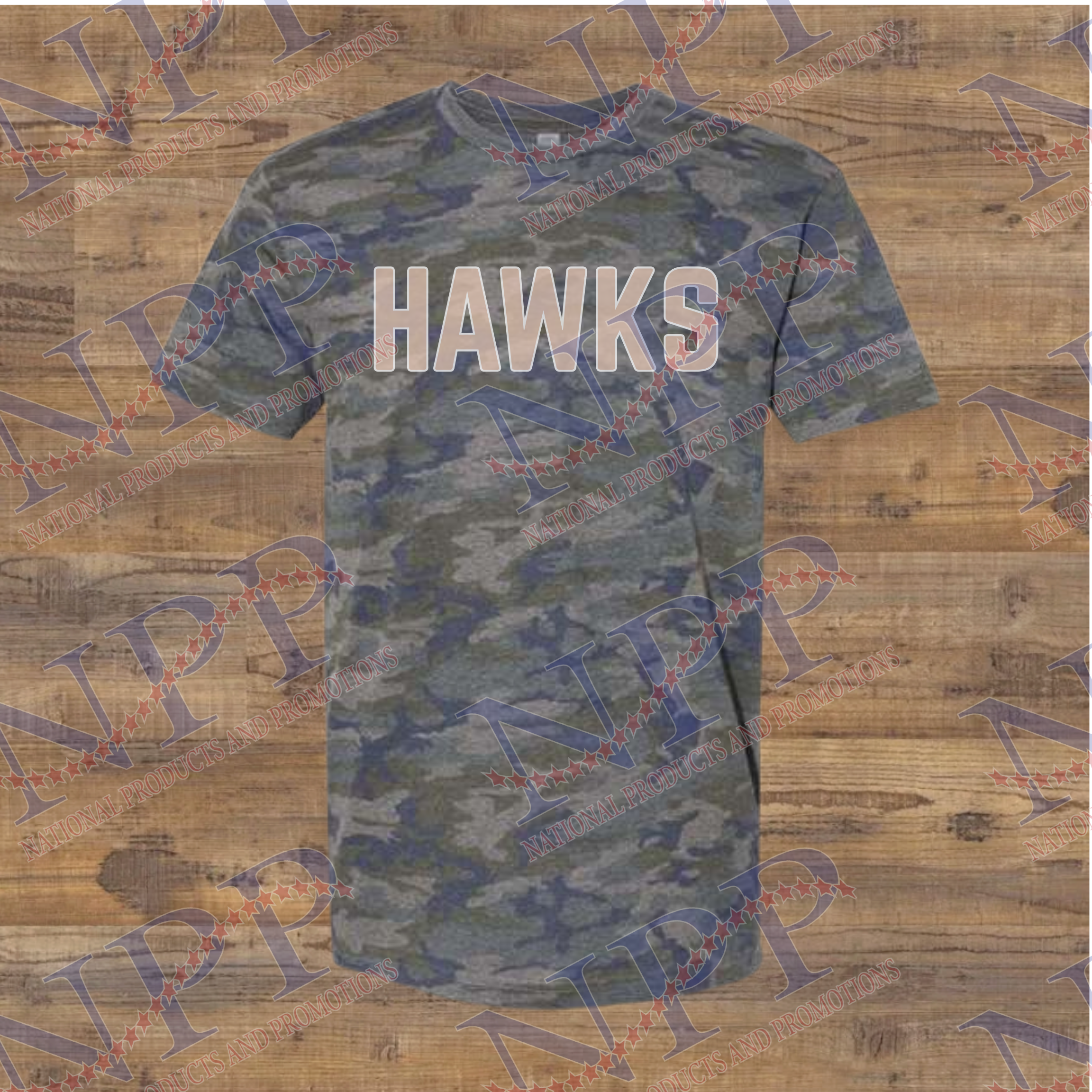 Washed Out Camouflage Team - Hawks