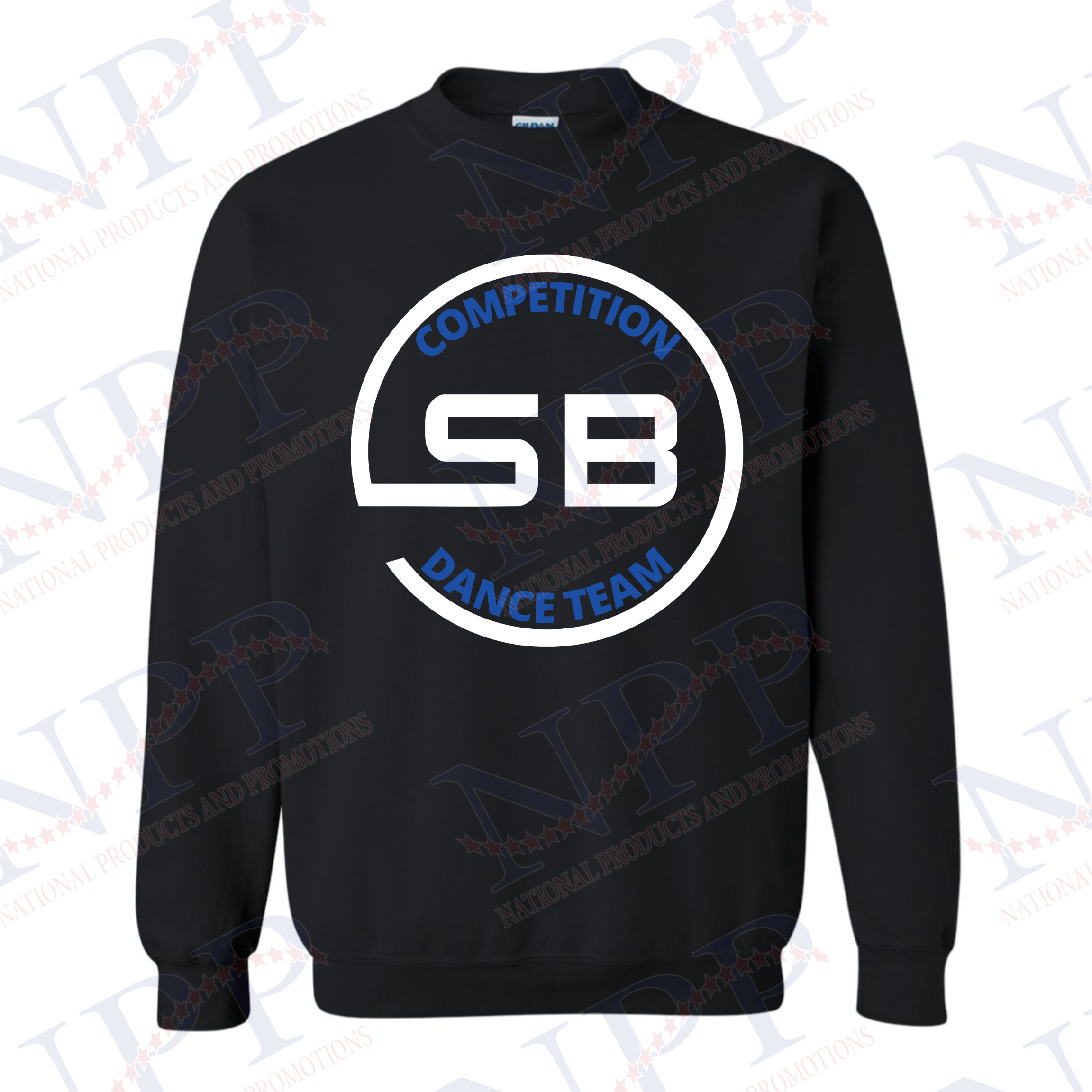 South Beach Competition Team Black Youth Crewneck Sweatshirt