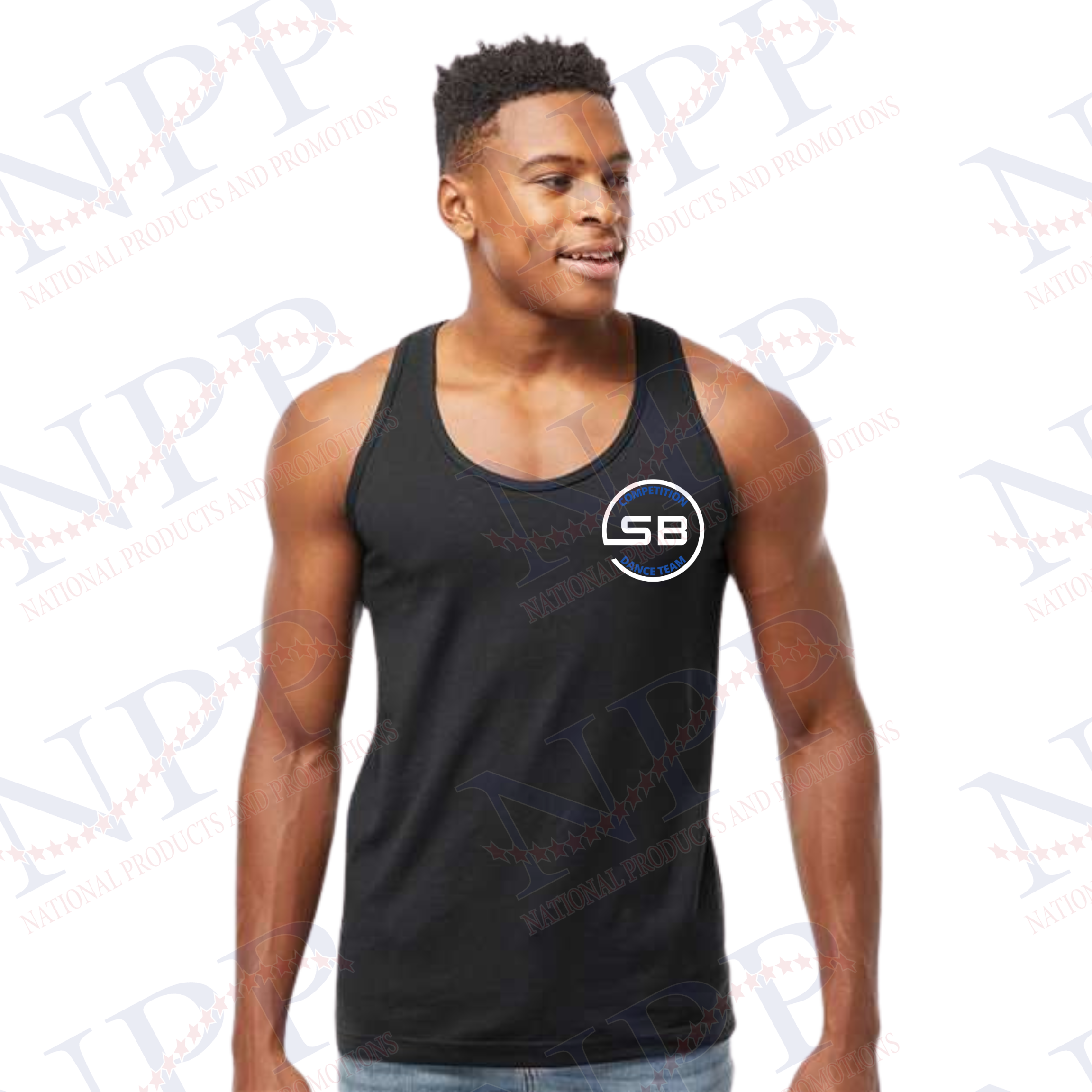 South Beach Competition Team Black Unisex Tank